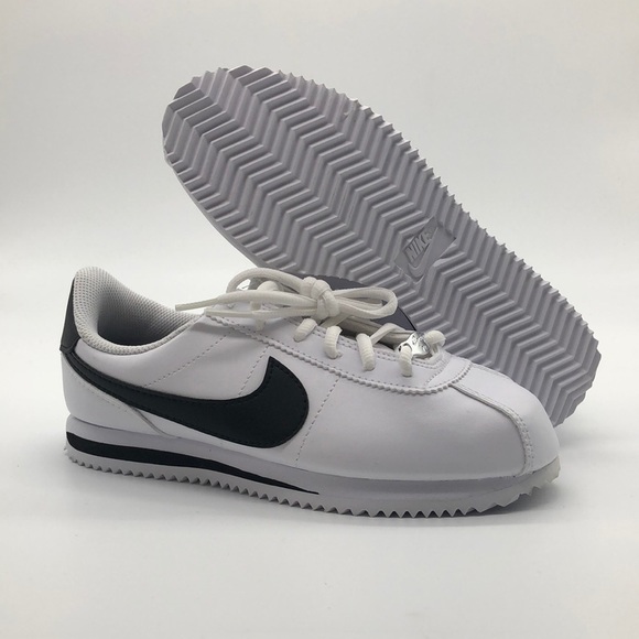 Youth Nike Cortez Basic SL 904764 102 White/Black NWOB